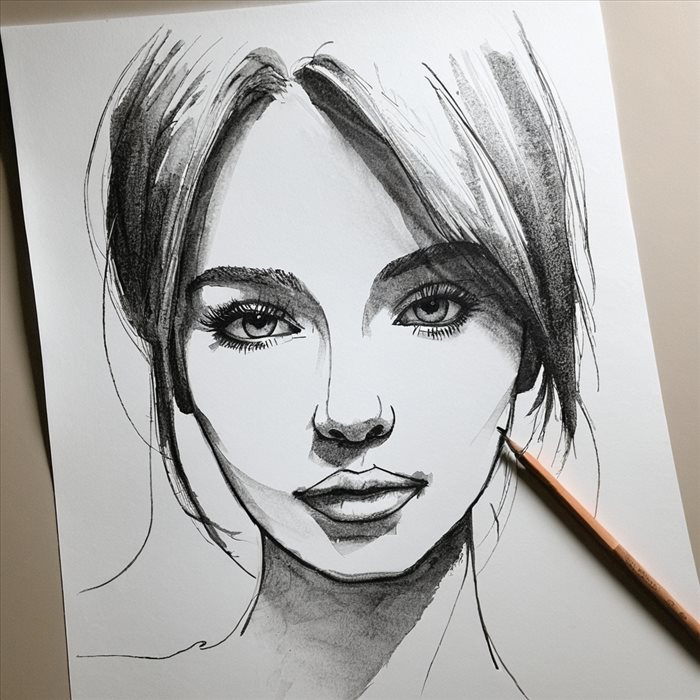 Comment réaliser facilement un visage féminin ?
