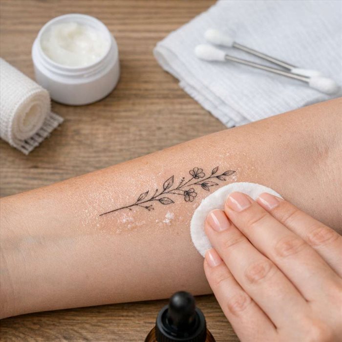 Comment cicatrise un tatouage fine line ? Guide complet
