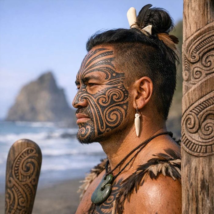 Origine des tatouages maoris traditionnels : histoire du ta moko