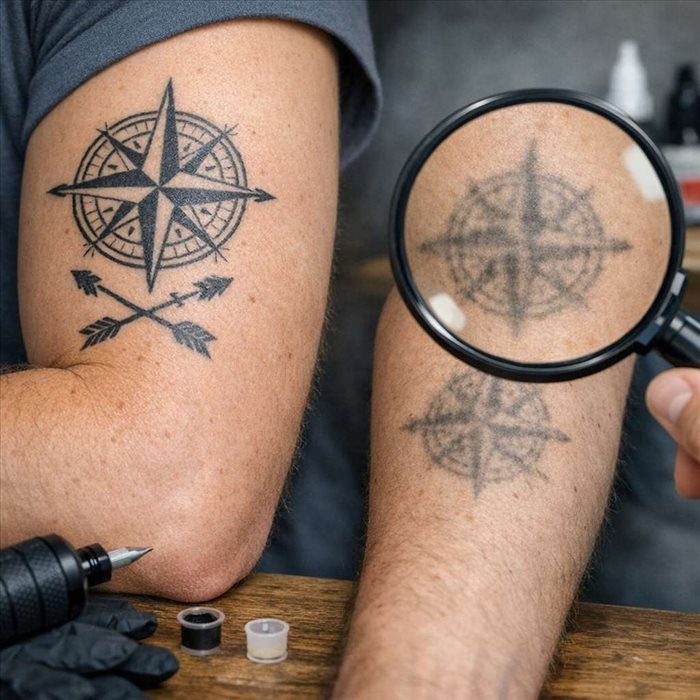 Pourquoi certains tatouages deviennent-ils flous avec le temps ?