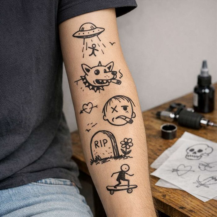 Style ignorant tattoo : définition, origines et codes