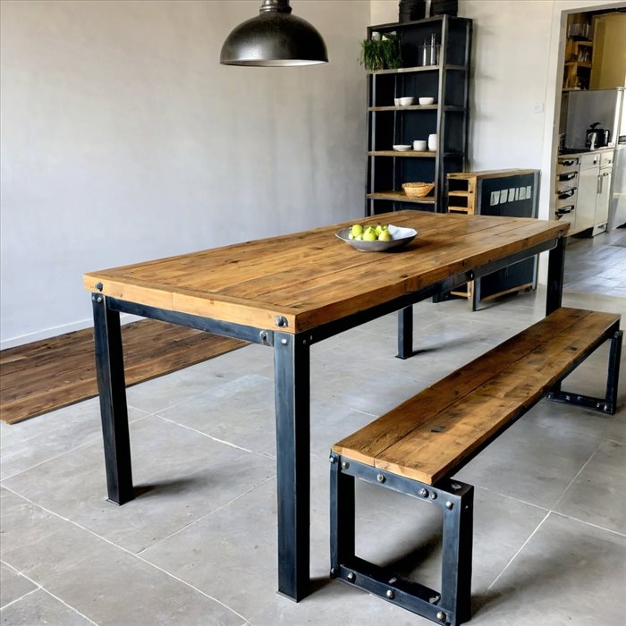 Choisir une Table à Manger Industrielle